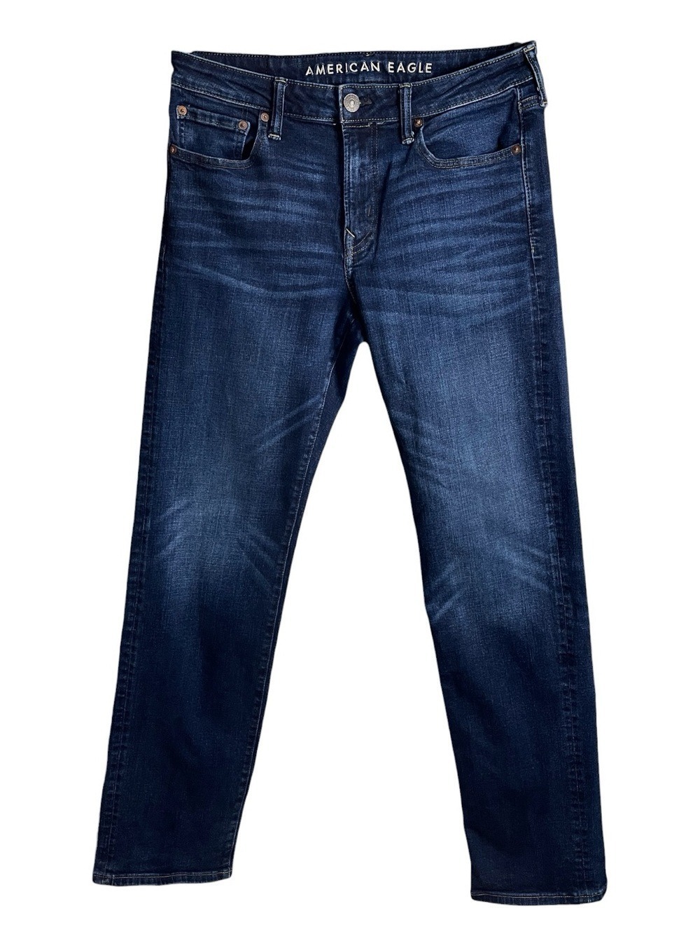 American Eagle Airflex+ Original Straight Men’s Size 32x34 Dark Wash